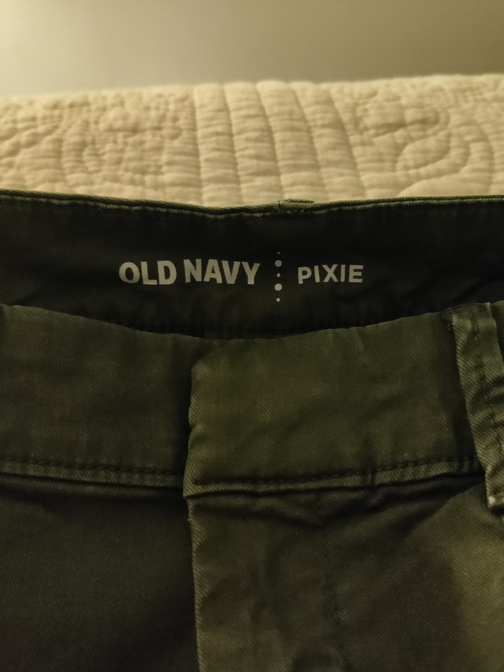 Old Navy Pixie Pants in Mustard and Olive - Picture 5 of 6